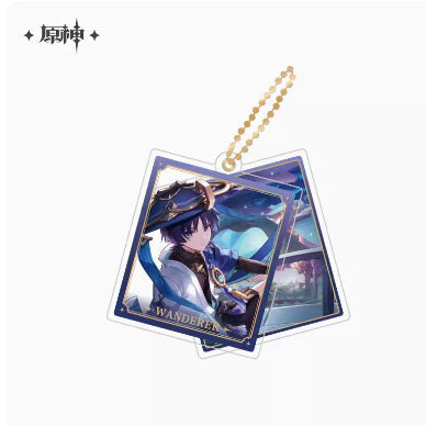 Genshin Impact Theme Double Piece Acrylic Keychains Vol.2