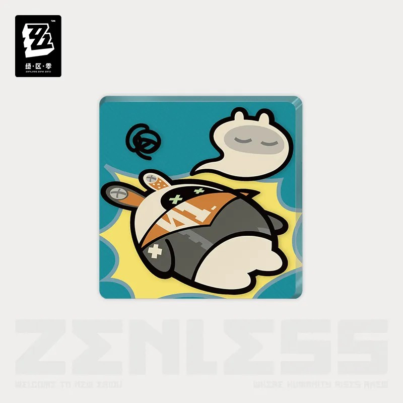 Zenless Zone Zero - En Nah, Enn Ennen! Series Bangboo Acrylic Fridge Magnet