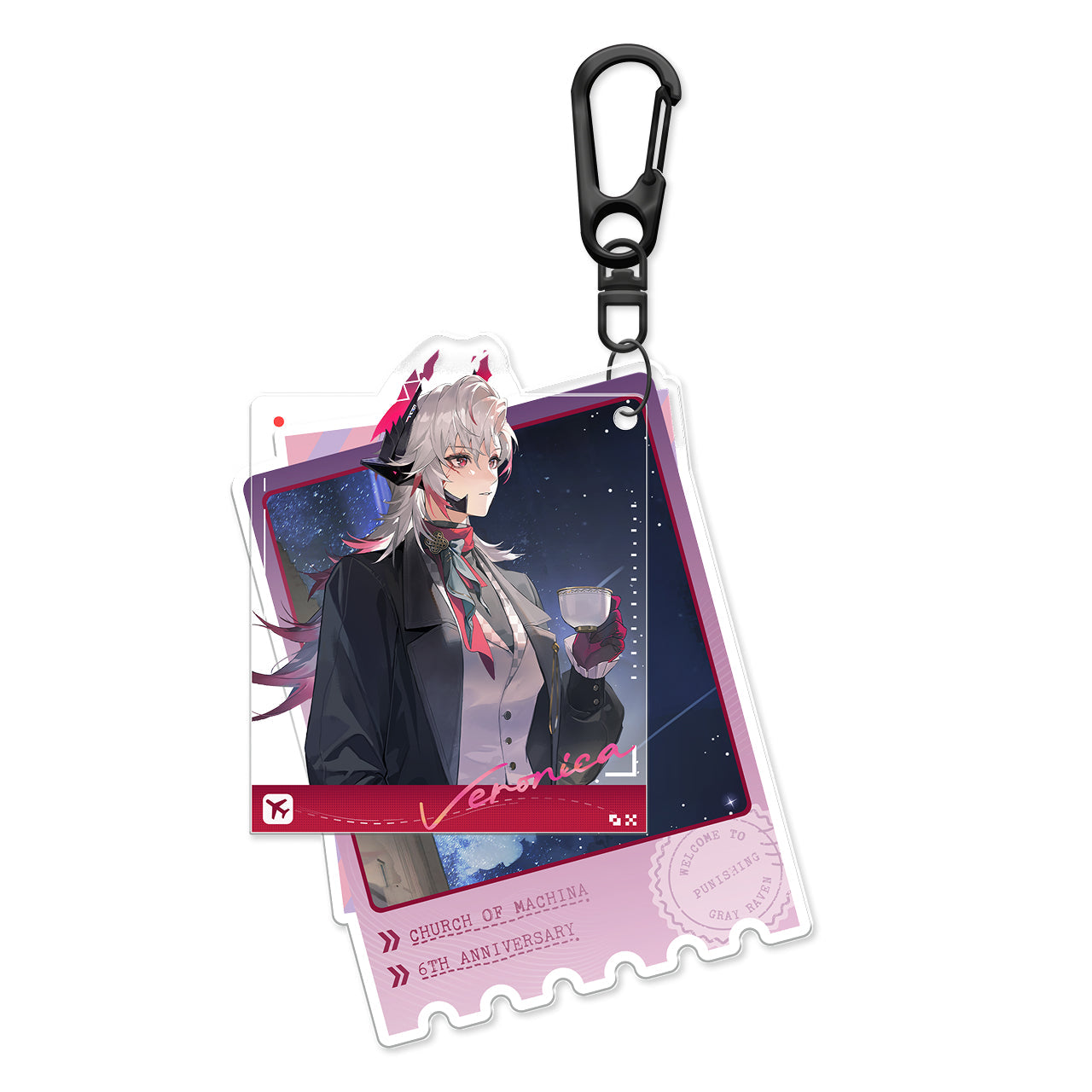 Pre-Order Punishing: Gray Raven - 6th Anniversary Echoes of Elsewhere Acrylic Charm