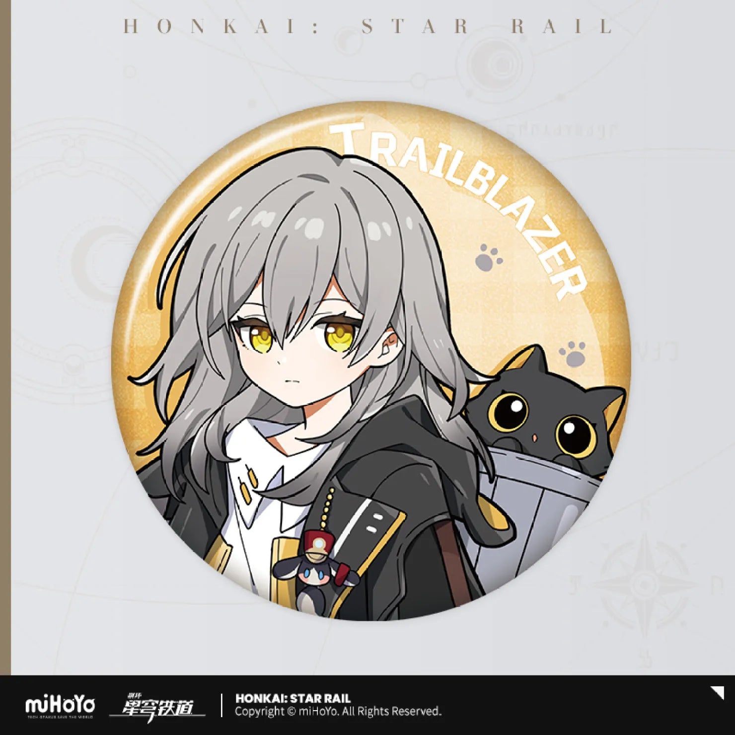 Honkai: Star Rail - Little Cat Series Tinplate Badge