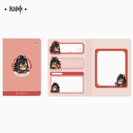 Genshin Impact Sumeru Character Chibi Notebook