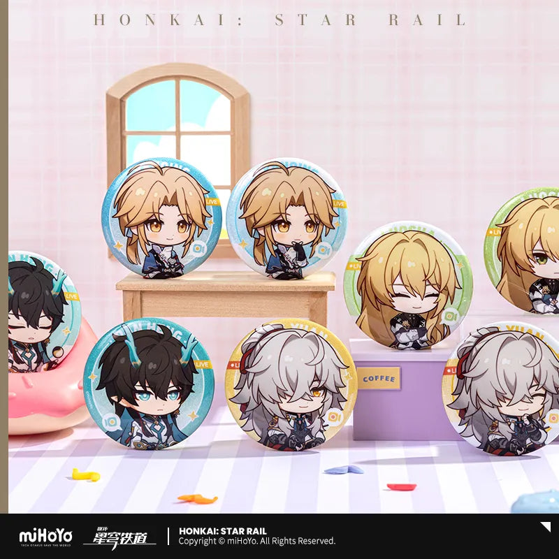 Honkai: Star Rail - Owlbert's Reception Room Series Badge Set
