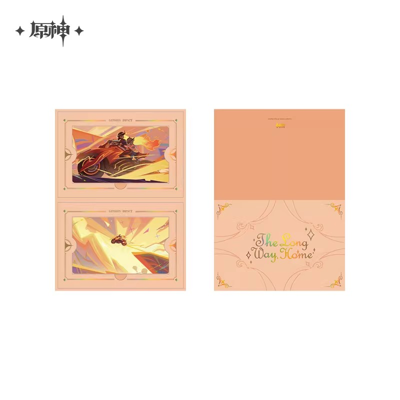 Pre-Order Genshin Impact - The Long Way Home Snapshot Series Badge & Collectable Card Set