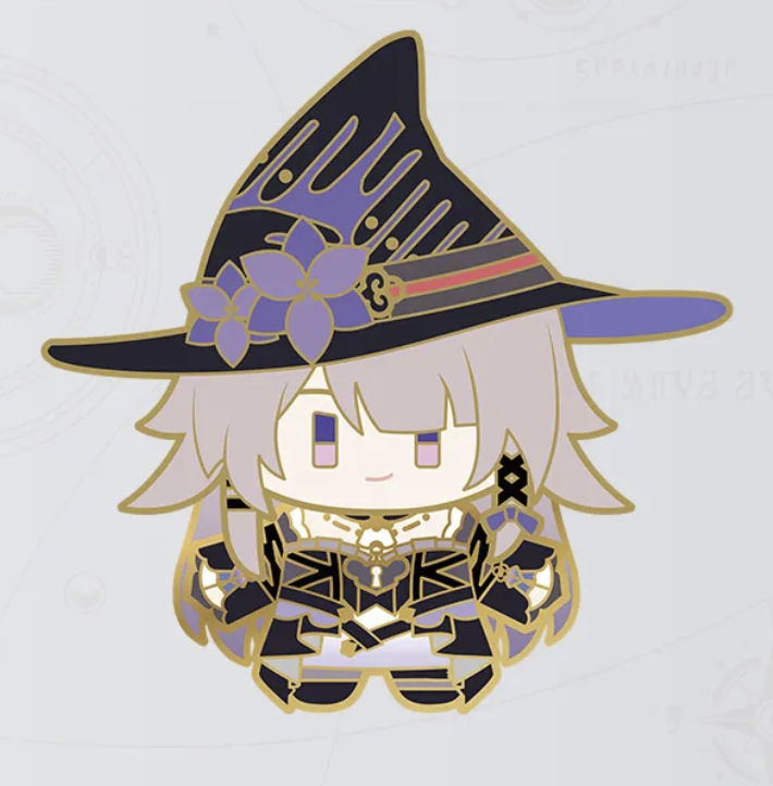 Pre-Order Honkai: Star Rail - Chibi Plushie Series Metal Badge