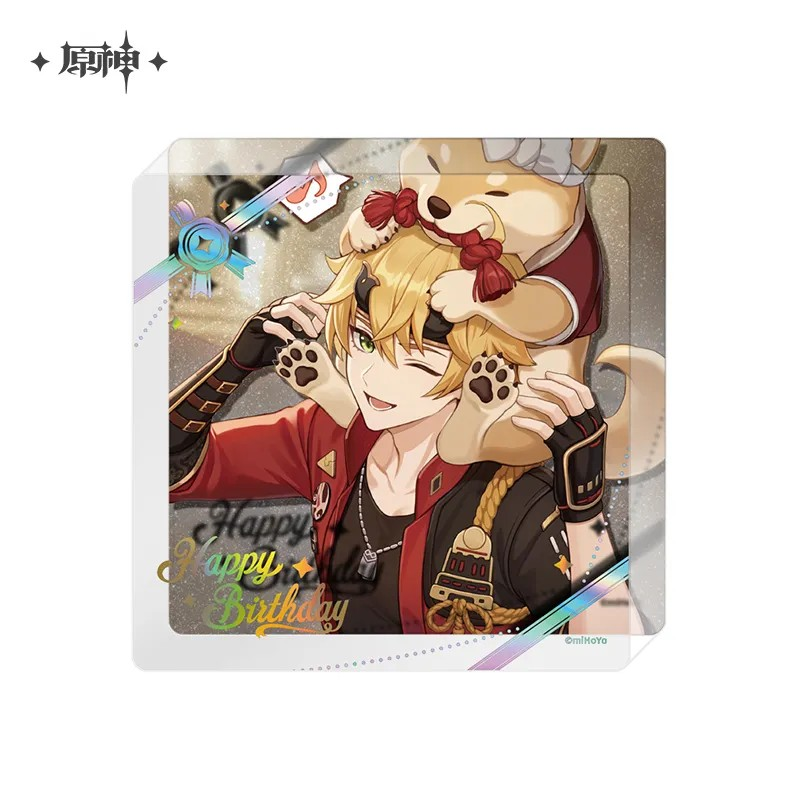 Genshin Impact - Day of Destiny Birthday Series Acrylic Coaster 2025