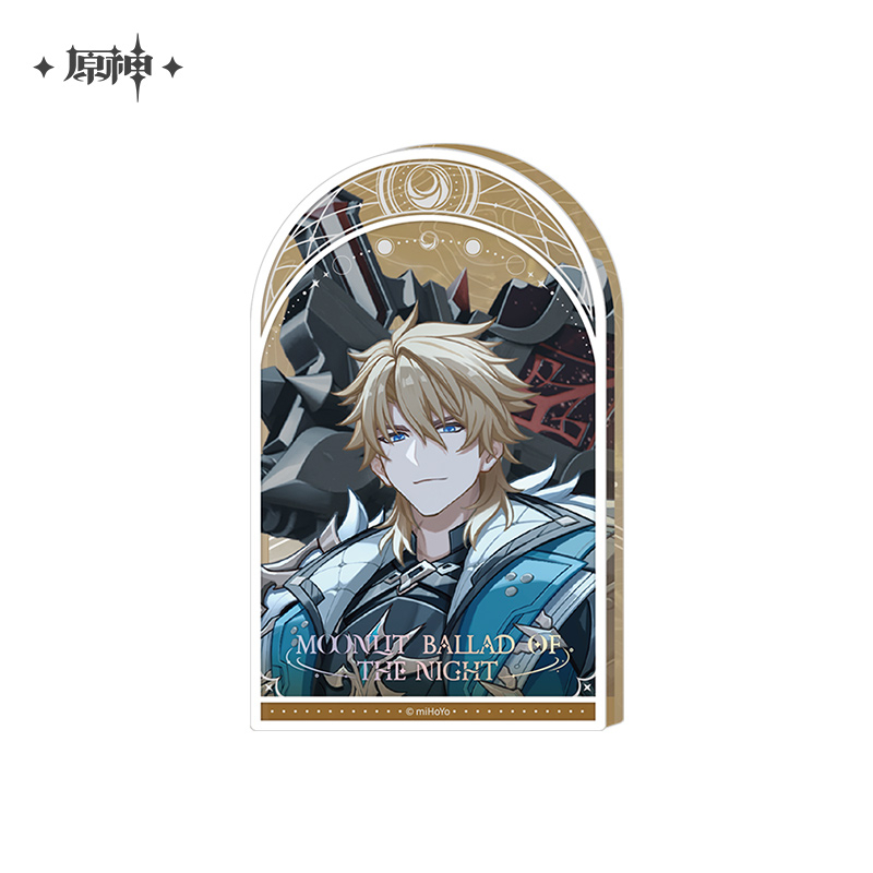 Pre-Order Genshin Impact -  Moonlit Ballad of the Night Series Thick Acrylic Blocks