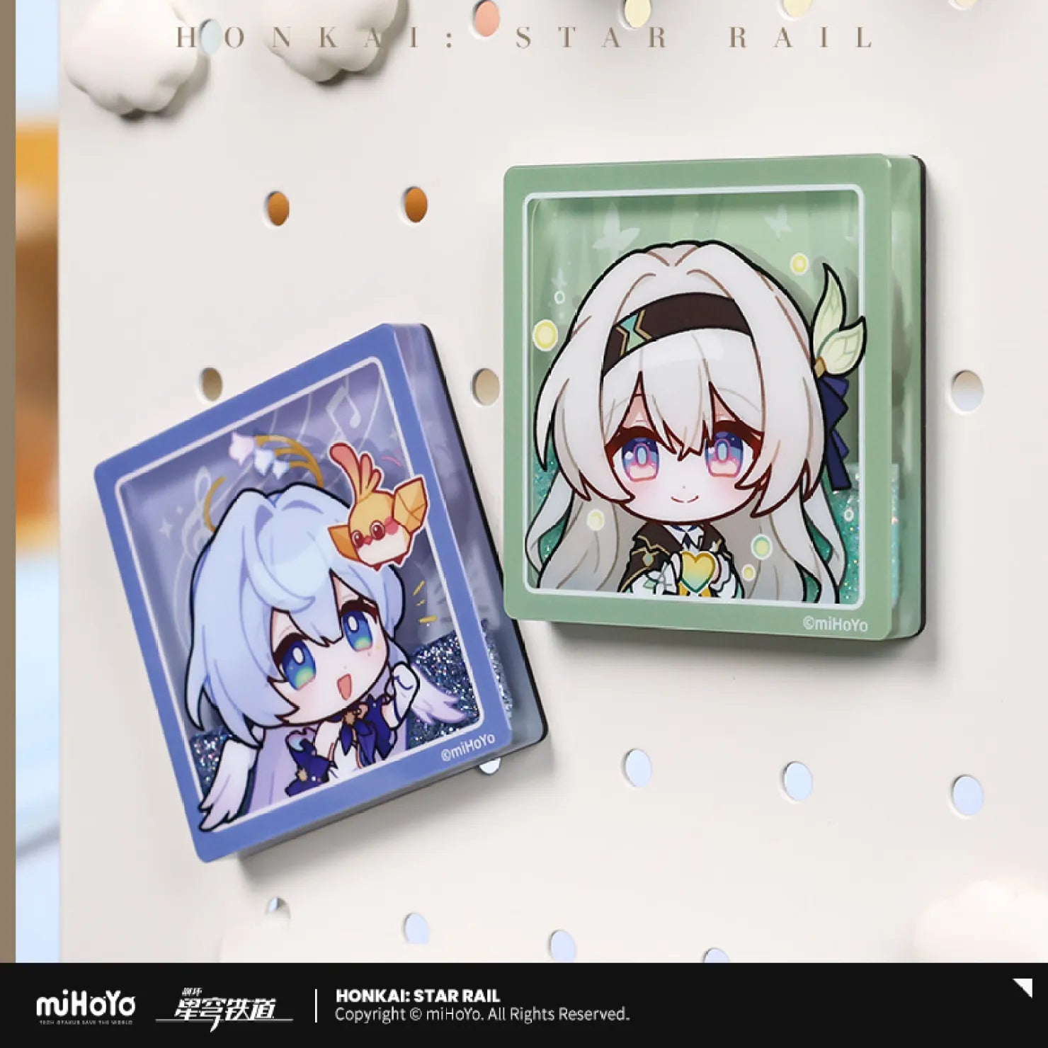 Honkai: Star Rail - Pom-Pom Gallery Quicksand Acrylic Fridge Magnet
