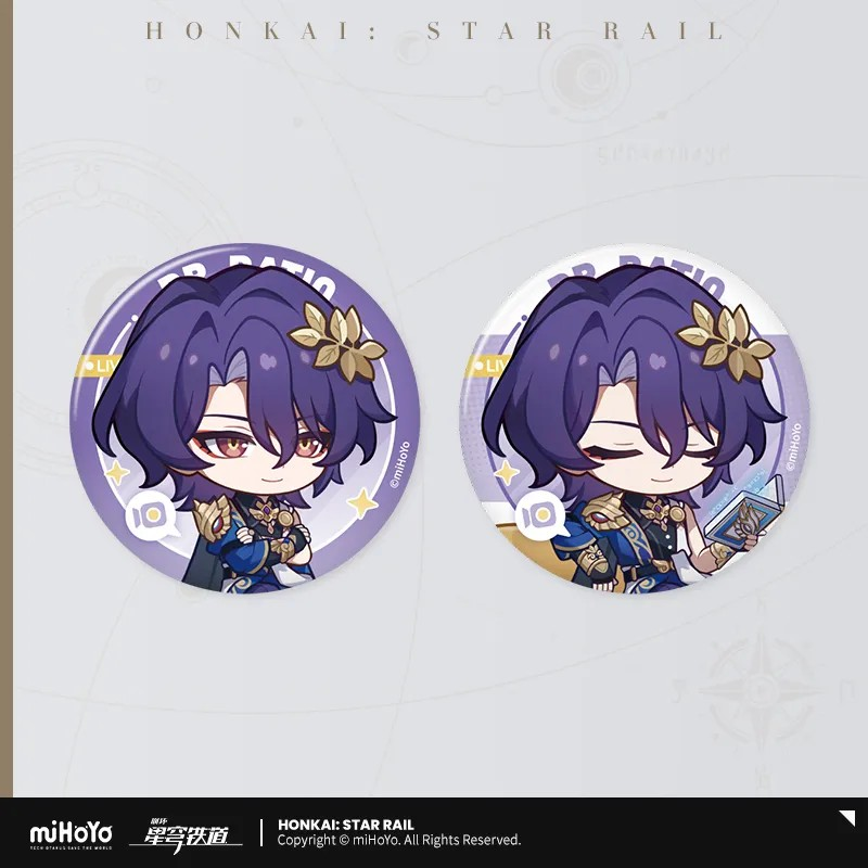 Honkai: Star Rail - Owlbert's Reception Room Series Badge Set
