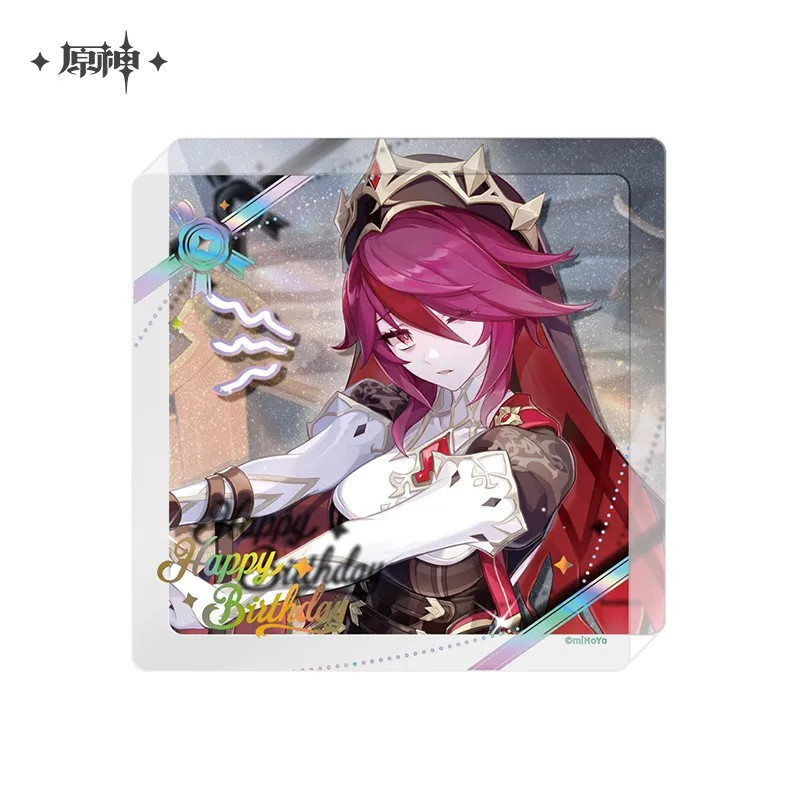 Genshin Impact - Day of Destiny Birthday Series Acrylic Coaster 2025