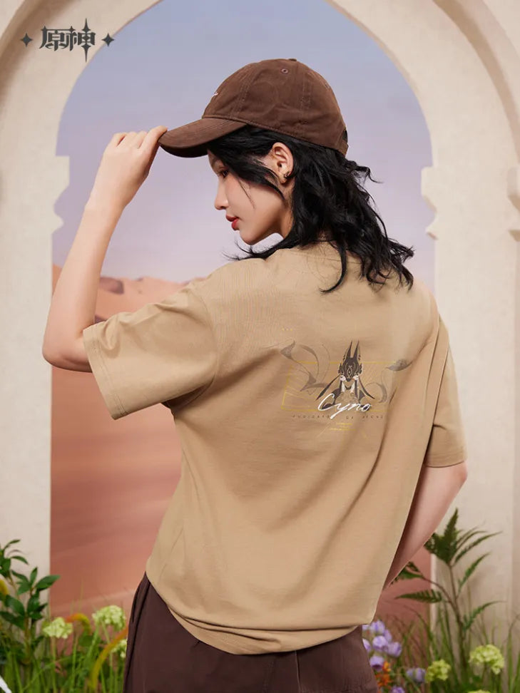 Genshin Impact - Forest and Flying Sands Series - Cyno Impression T-Shirt
