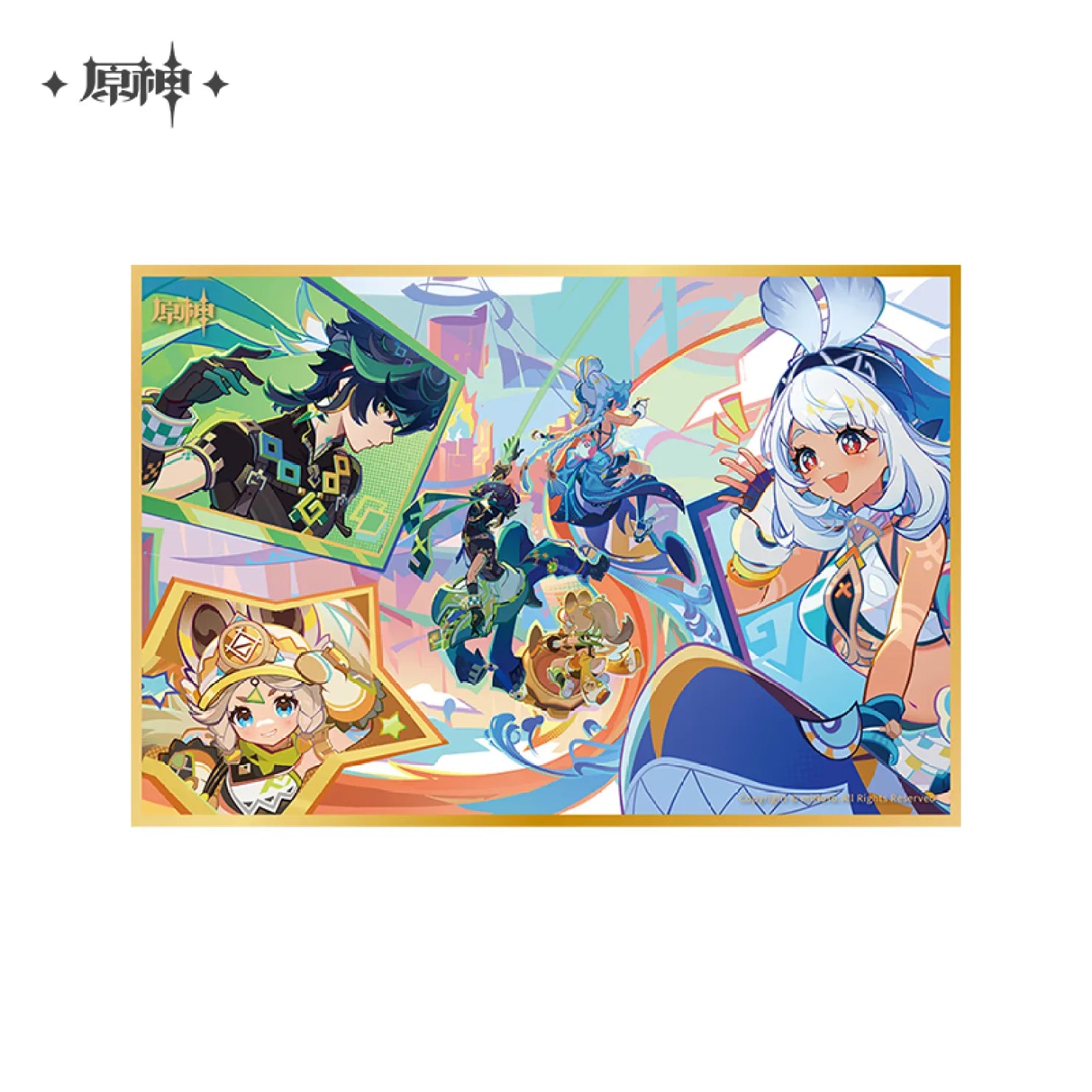 Genshin Impact - Version Preview Series Acrylic Shikishi