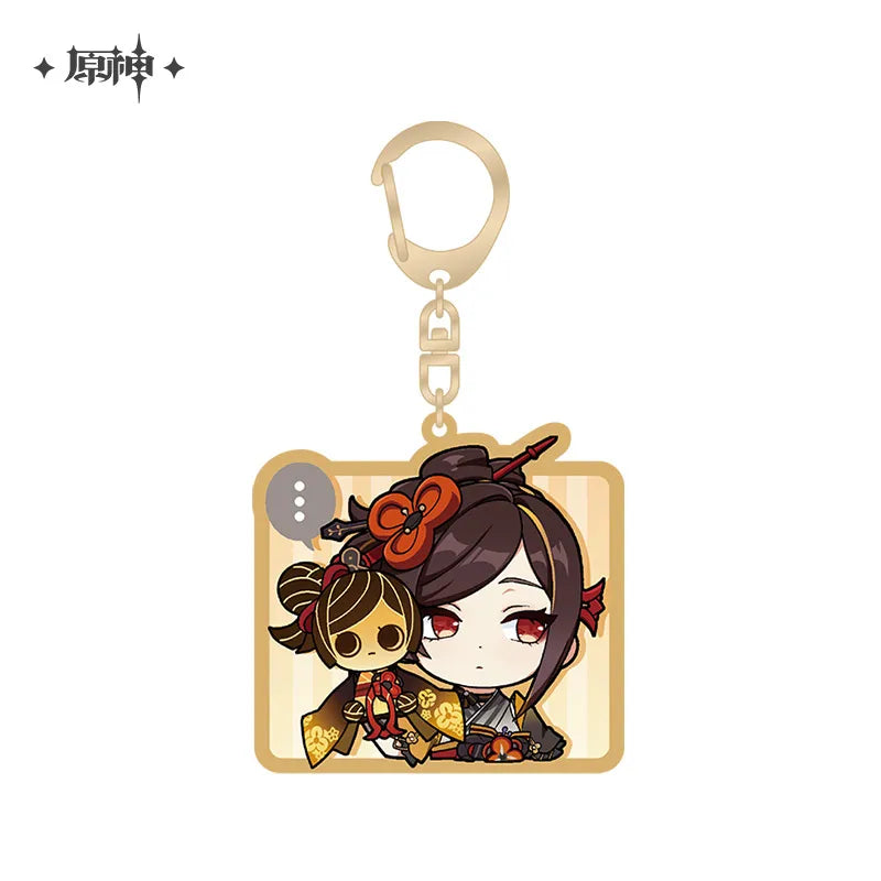 Genshin Impact - Inazuma Chibi Character Acrylic Keychain Ver.2