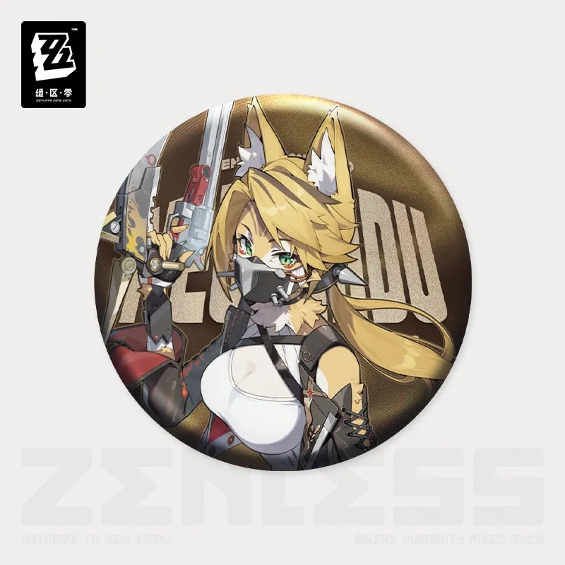 Zenless Zone Zero - Standing Design Series Tinplate Badge: Sons of Calydon