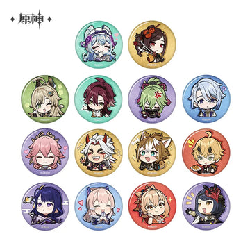 Genshin Impact - Inazuma Chibi Character Badges Ver.2
