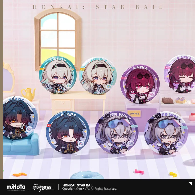 Honkai: Star Rail - Owlbert's Reception Room Series Badge Set