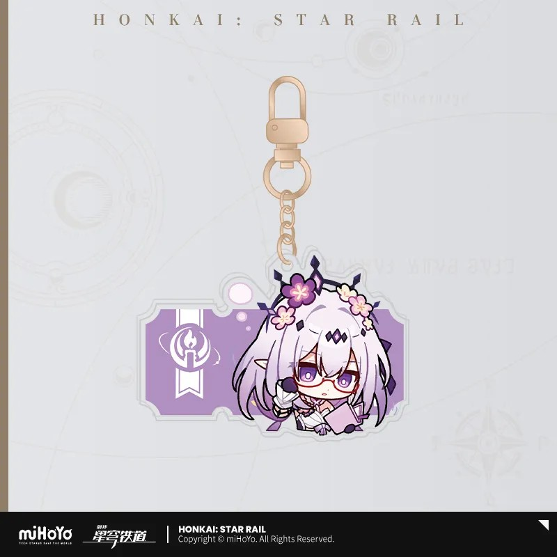 Honkai: Star Rail - Pom-Pom Gallery Acrylic Keychain