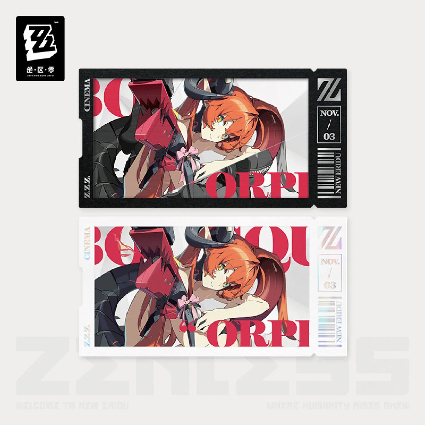 Zenless Zone Zero - Mindscape Cinema Collectible Card Set: Obol Squad