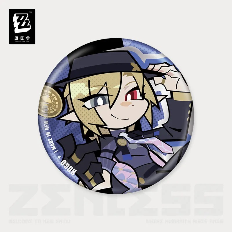 Zenless Zone Zero - New Eridu Series Chibi Tinplate Badge: Mockingbird