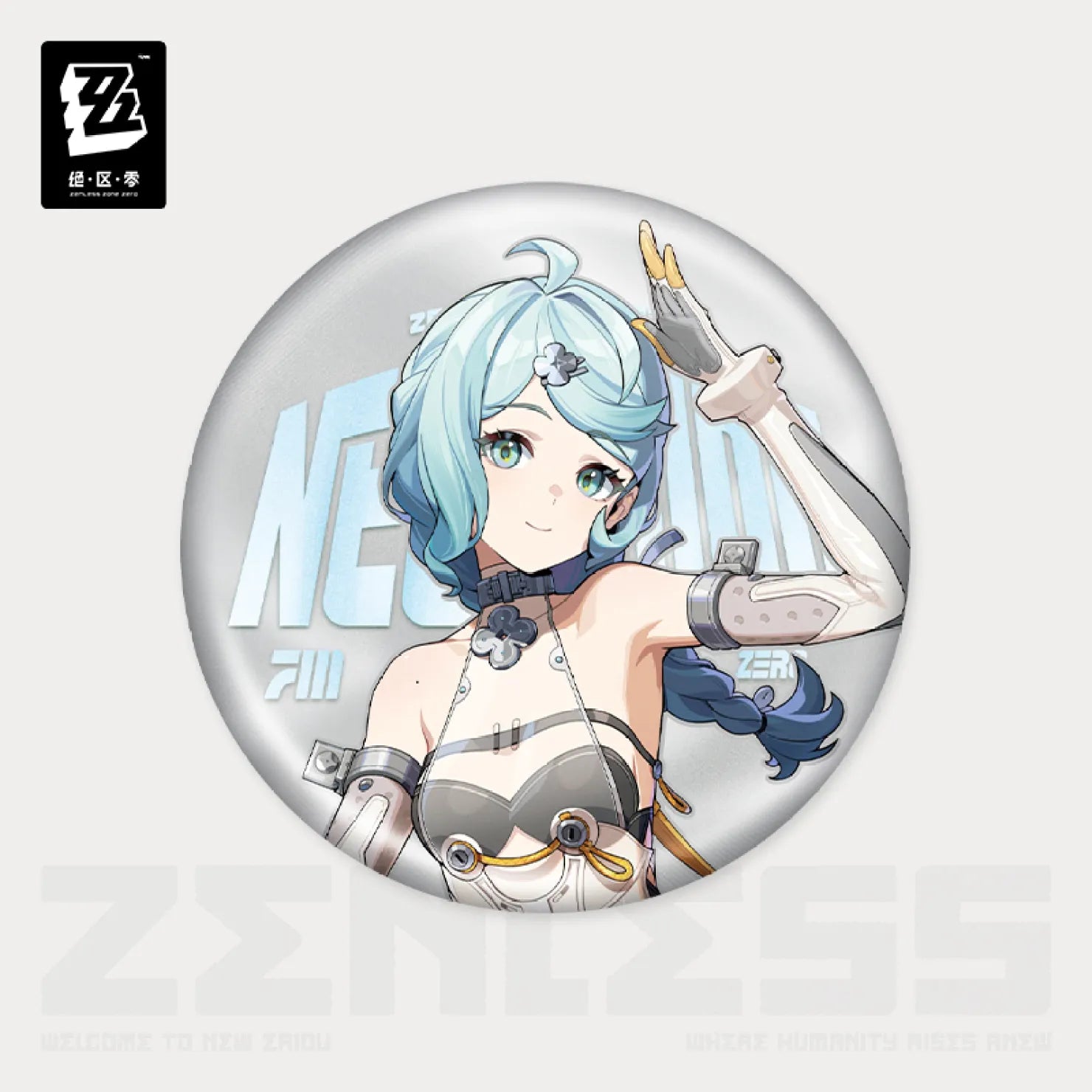 Zenless Zone Zero - Standing Design Series Tinplate Badge: Obol Squad