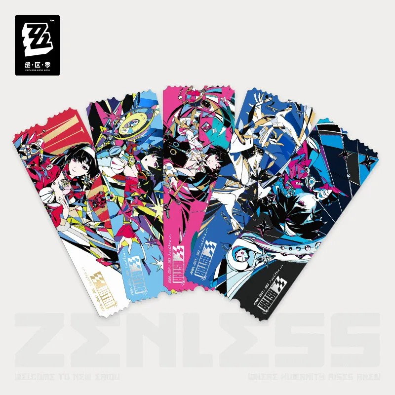 Zenless Zone Zero - Should I Be the Stars of Lyra Series Astra Live Collectible Ticket Set (Including 5 tickets)