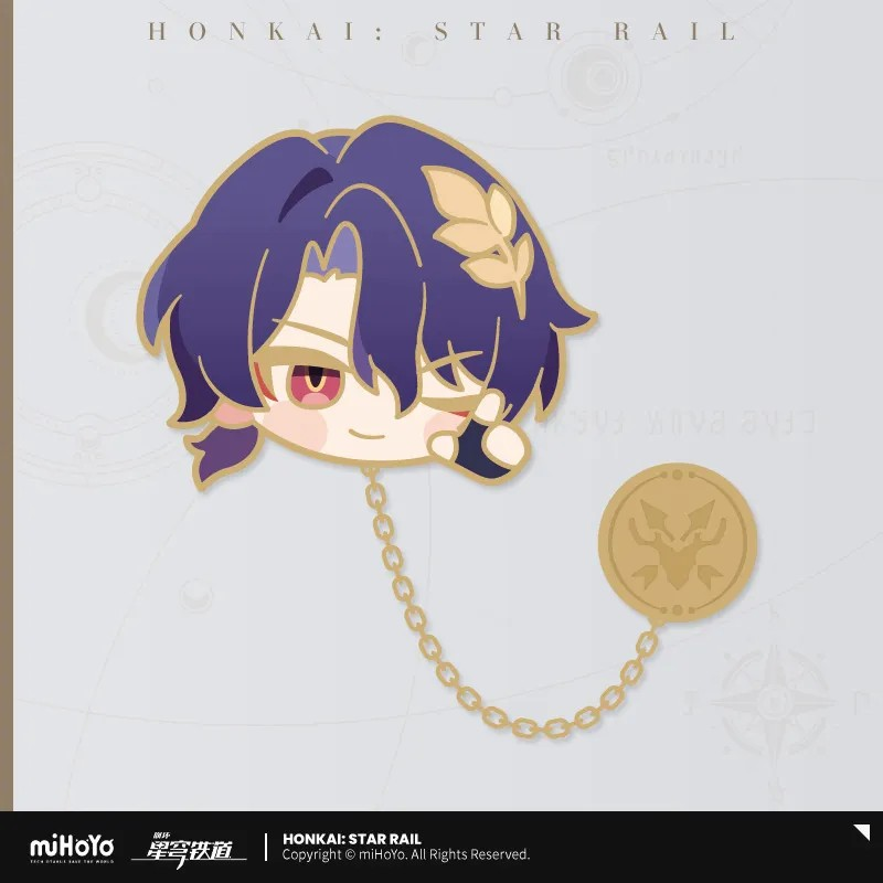 Honkai: Star Rail - Pom-Pom Gallery Metal Badge