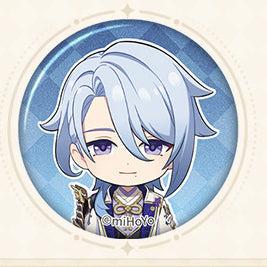 Genshin Impact - The Snapshot of a Jade-Covered Screen Series Mini Badges Set