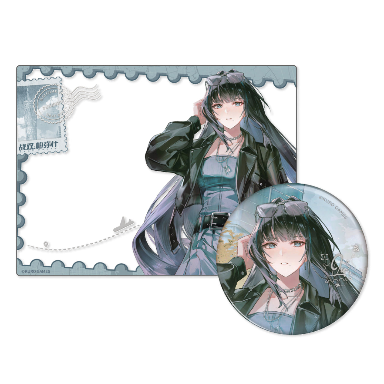 Pre-Order Punishing: Gray Raven - 6th Anniversary Echoes of Elsewhere Badge Transparent Card Set