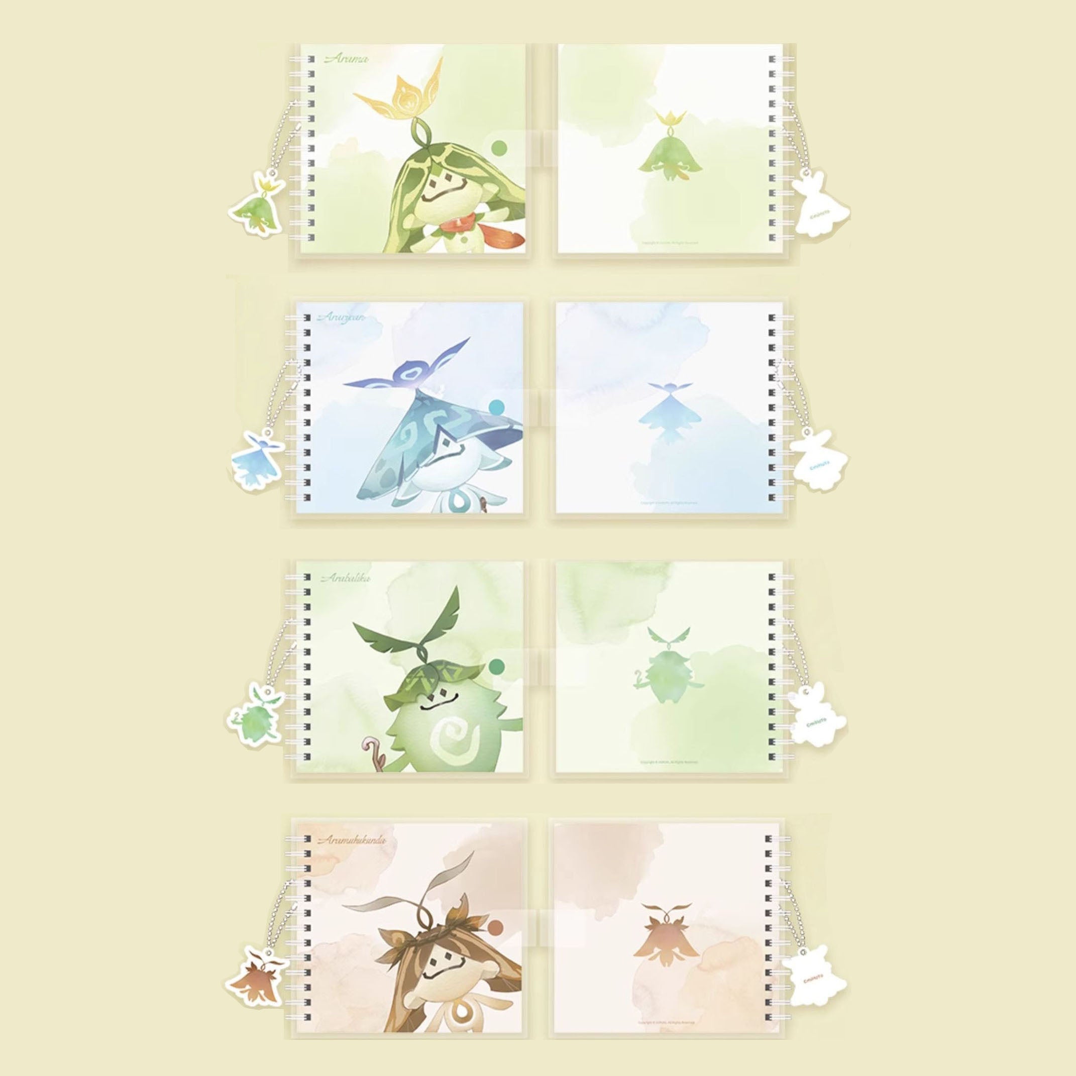 Genshin Impact Aranara Series Notebook