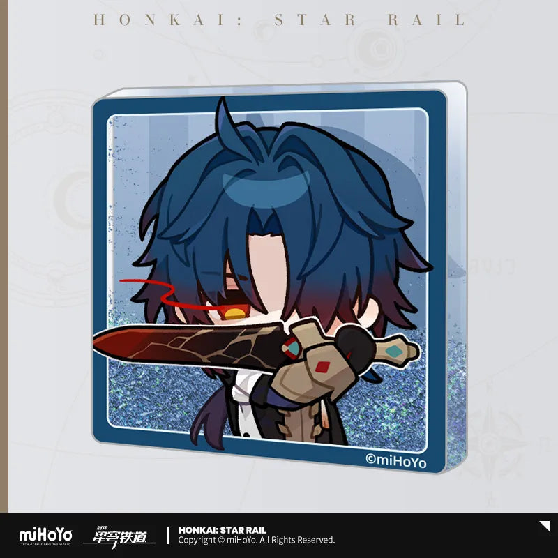 Honkai: Star Rail - Pom-Pom Gallery Quicksand Acrylic Fridge Magnet