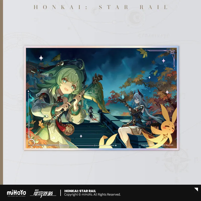 Pre-Order Honkai: Star Rail - Interstellar Journey Series Acrylic Shikishi
