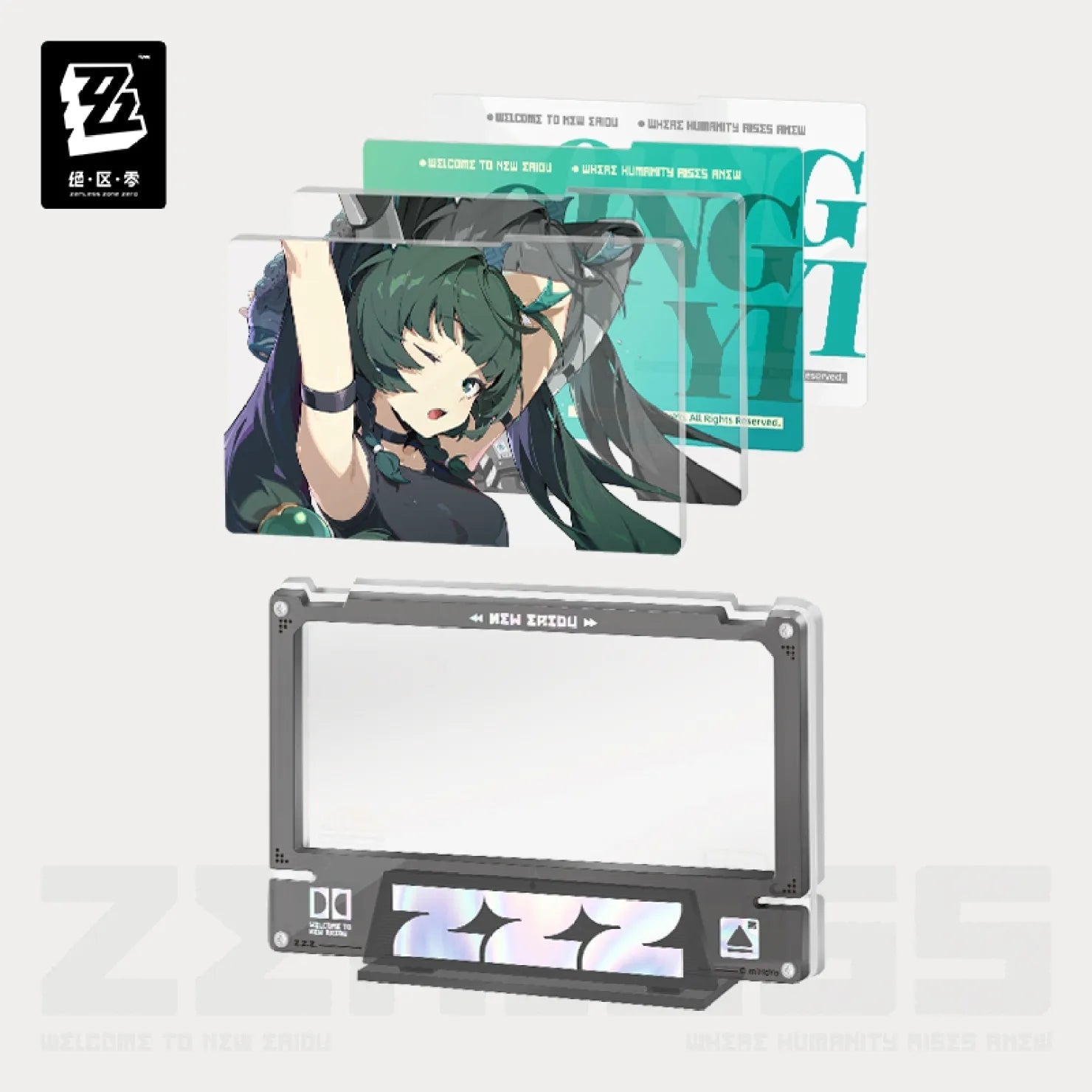 Zenless Zone Zero - Mindscape Cinema Layered Acrylic Block : Criminal Investigation Special Response Team