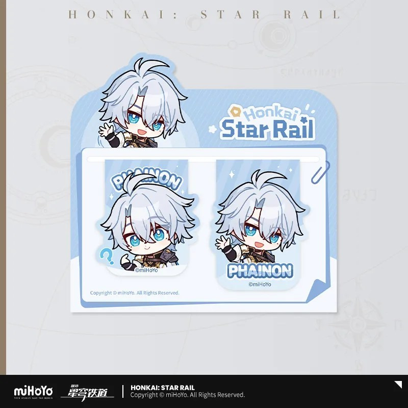 Honkai: Star Rail - Pom-Pom Gallery Soft Magnet Bookmark Set