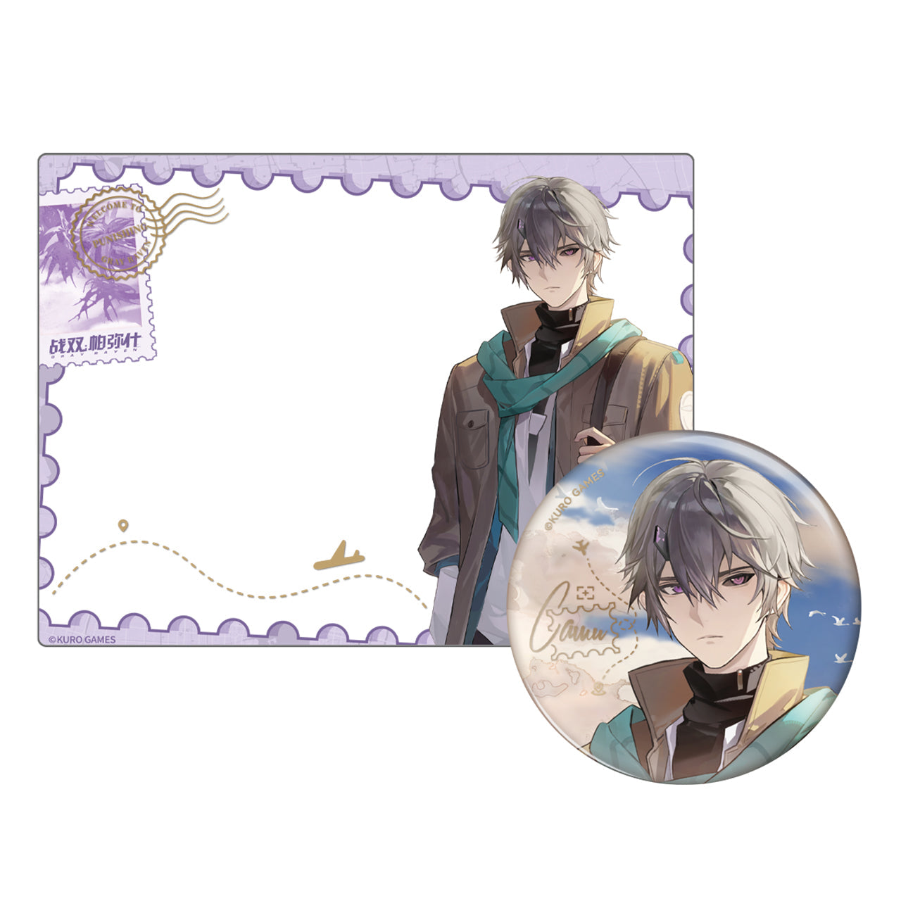 Pre-Order Punishing: Gray Raven - 6th Anniversary Echoes of Elsewhere Badge Transparent Card Set
