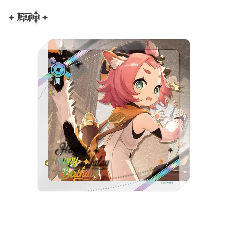 Genshin Impact - Day of Destiny Birthday Series Acrylic Coaster 2025