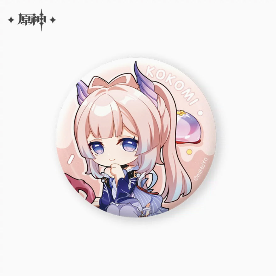 Genshin Impact - Sweet Summer Series Tinplate Badge