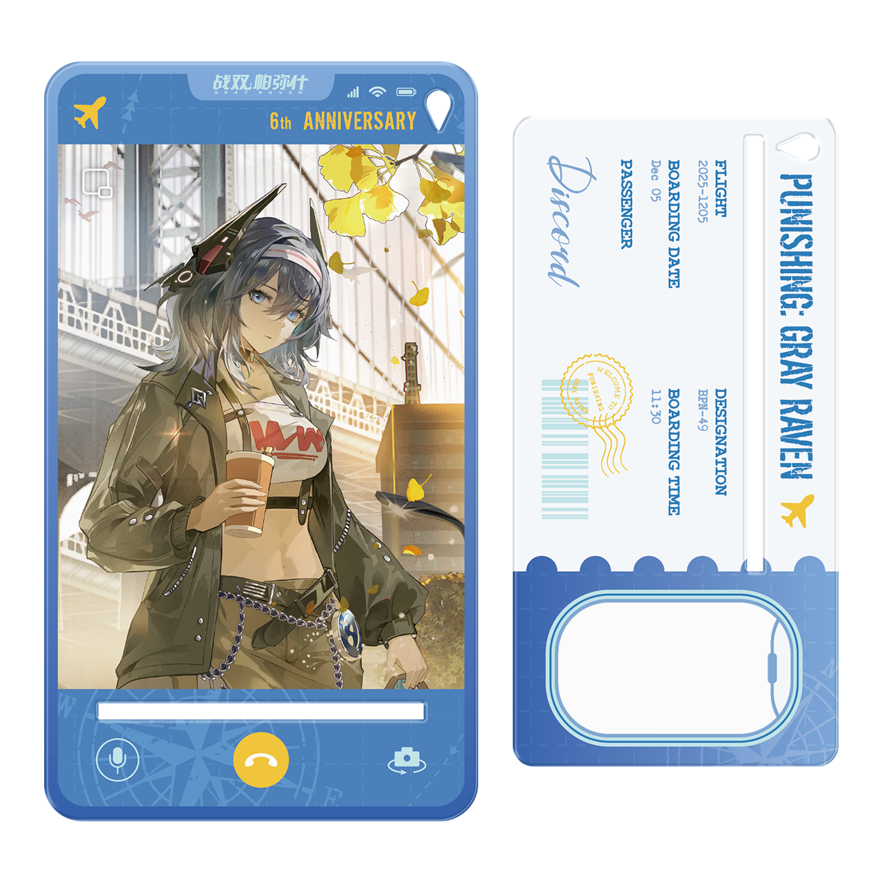 Pre-Order Punishing: Gray Raven - 6th Anniversary Echoes of Elsewhere Display Standee