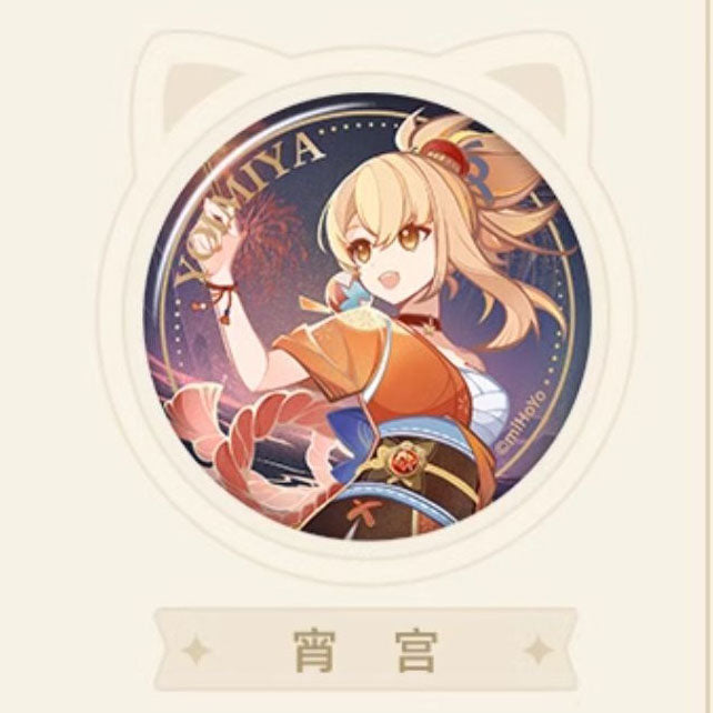 Genshin Impact - Genius Invokation TCG Character Badge