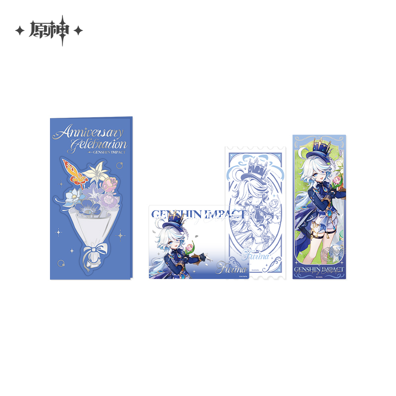 Pre-Order Genshin Impact - 5th Anniversary Series Commemorative Ticket Set