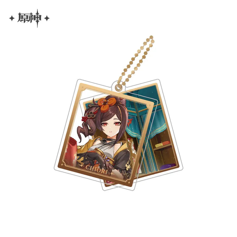 Genshin Impact Theme Double Piece Acrylic Keychain