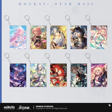 Honkai: Star Rail - Light Cone Series Acrylic Keychain