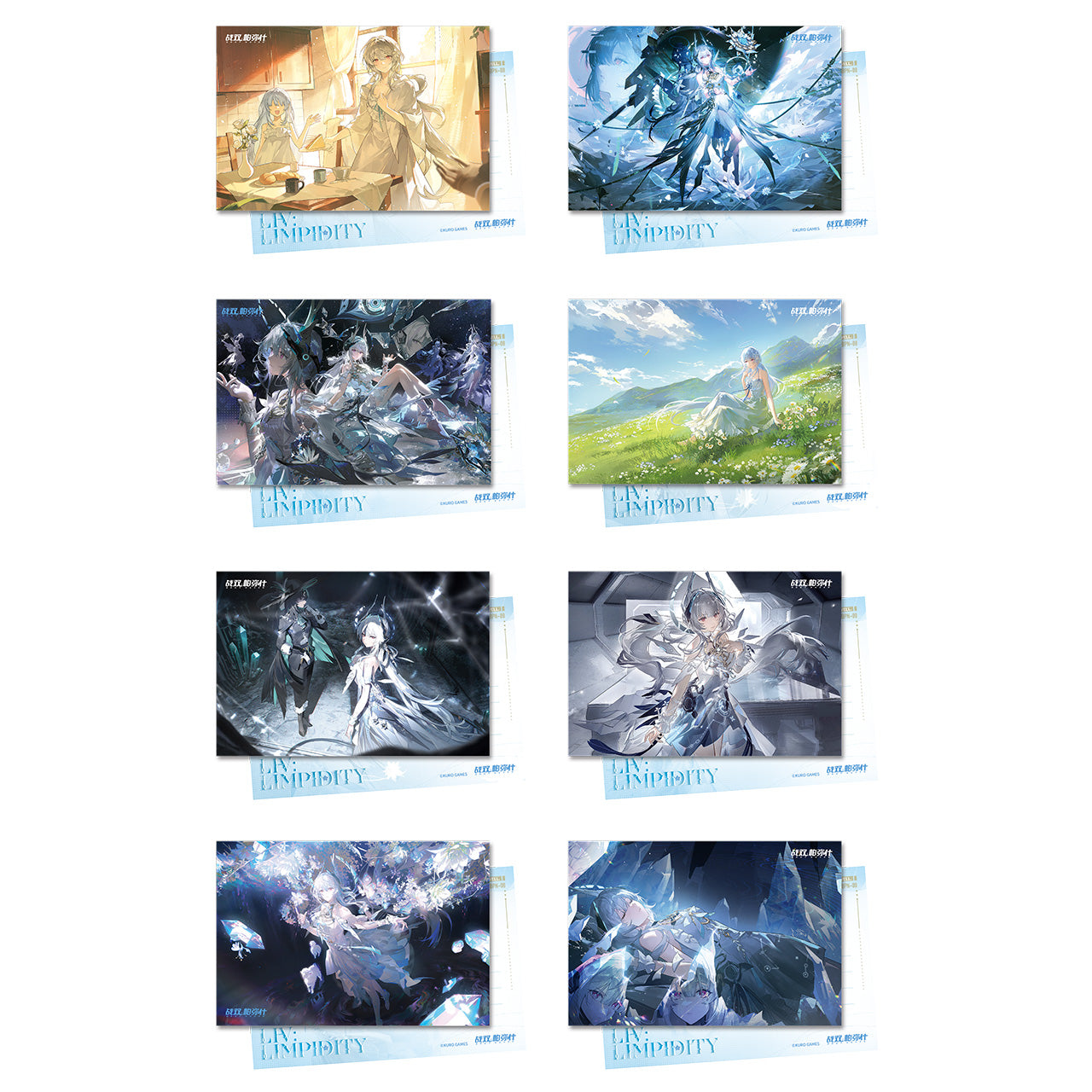 Pre-Order Punishing: Gray Raven Frame CG Postcard Set