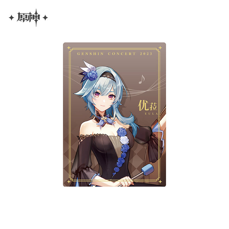 Genshin Concert 2023 Melodies of an Endless Journey Photo Card