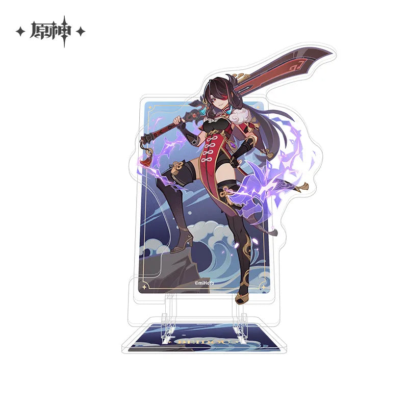 Genshin Impact Genius Invokation TCG Acrylic Phone Holder