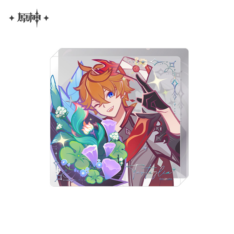 Pre-Order Genshin Impact - Fragrant Echoes Series Badge & Acrylic Block