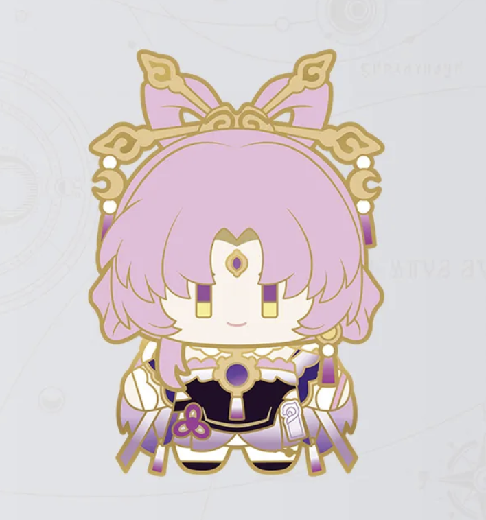 Pre-Order Honkai: Star Rail - Chibi Plushie Series Metal Badge