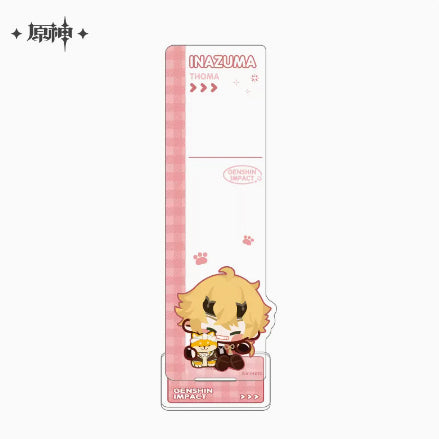 Genshin Impact - Chibi Character Sticky Note Standee