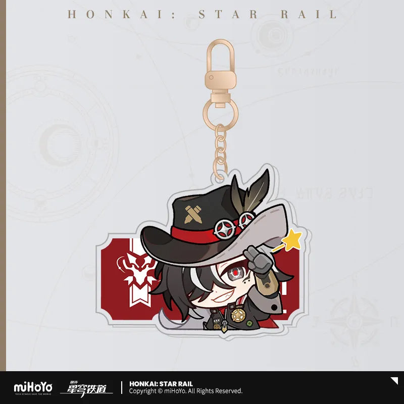 Honkai: Star Rail - Pom-Pom Gallery Acrylic Keychain