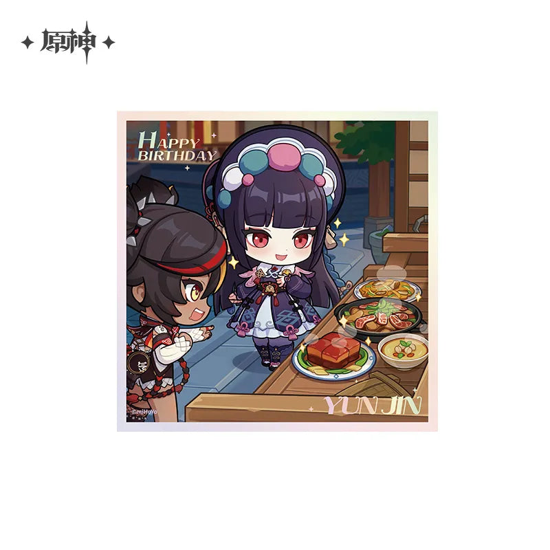 Genshin Impact - Auspicious Moments Series Mini Shikishi