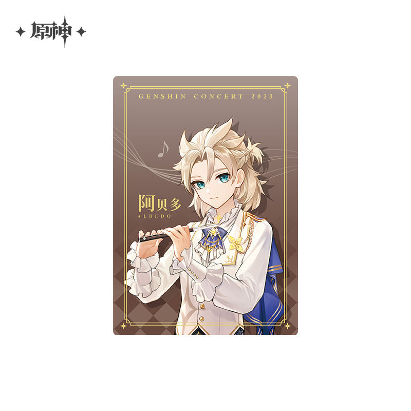 Genshin Concert 2023 Melodies of an Endless Journey Photo Card