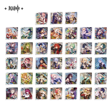 Genshin Impact - Day of Destiny Birthday Series Acrylic Coaster 2025